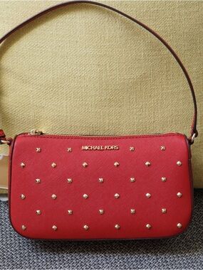 Michael Kors Gold Studded Handbag